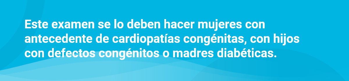 Grupo vulnerable sobre posibles cardiopatías congénitas